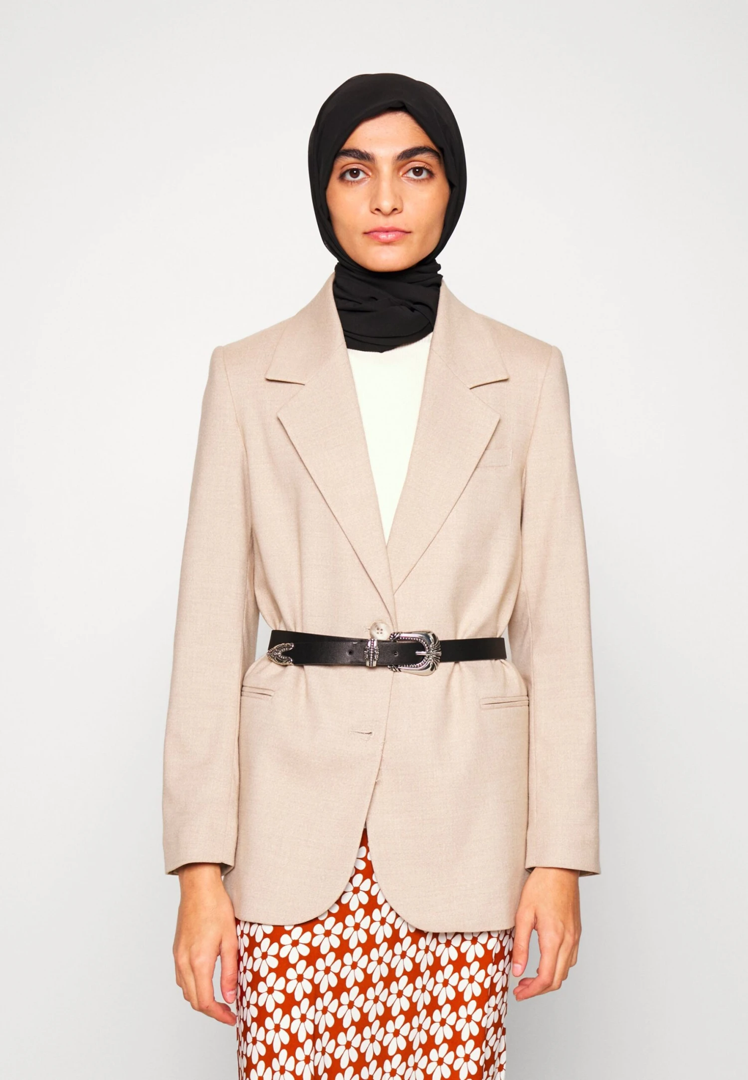 Anna Field 2 Pack - Pañuelo - Black/Green 3 Anna Field 2 Pack - Pañuelo - Black/Green