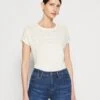 Anna Field Camiseta Estampada - Offwhite 2 Anna Field Camiseta Estampada - Offwhite -Anna Field dc1eee20df9c4fbda50913fcd351c8db