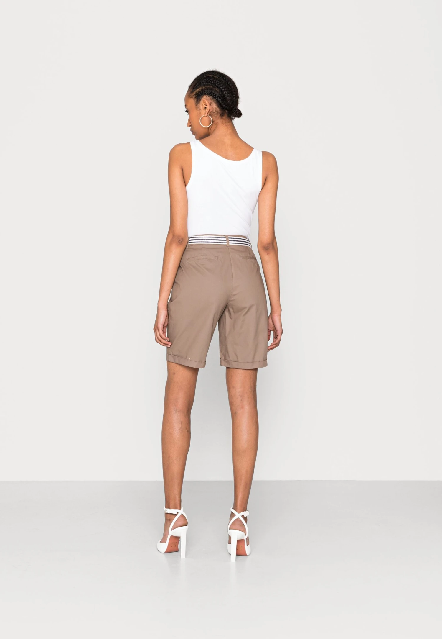 Anna Field Shorts - Taupe 5 Anna Field Shorts - Taupe - Imagen 3