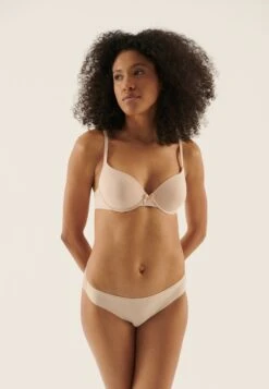 Anna Field 3 Pack - Sujetador Básico - Black/Nude/Brown