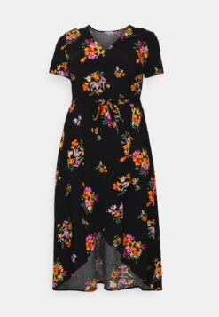 Wrap Dress High Low Hem - Vestido Informal - Black -Anna Field f33b7617d508425a85a3aa9c2ad78af8