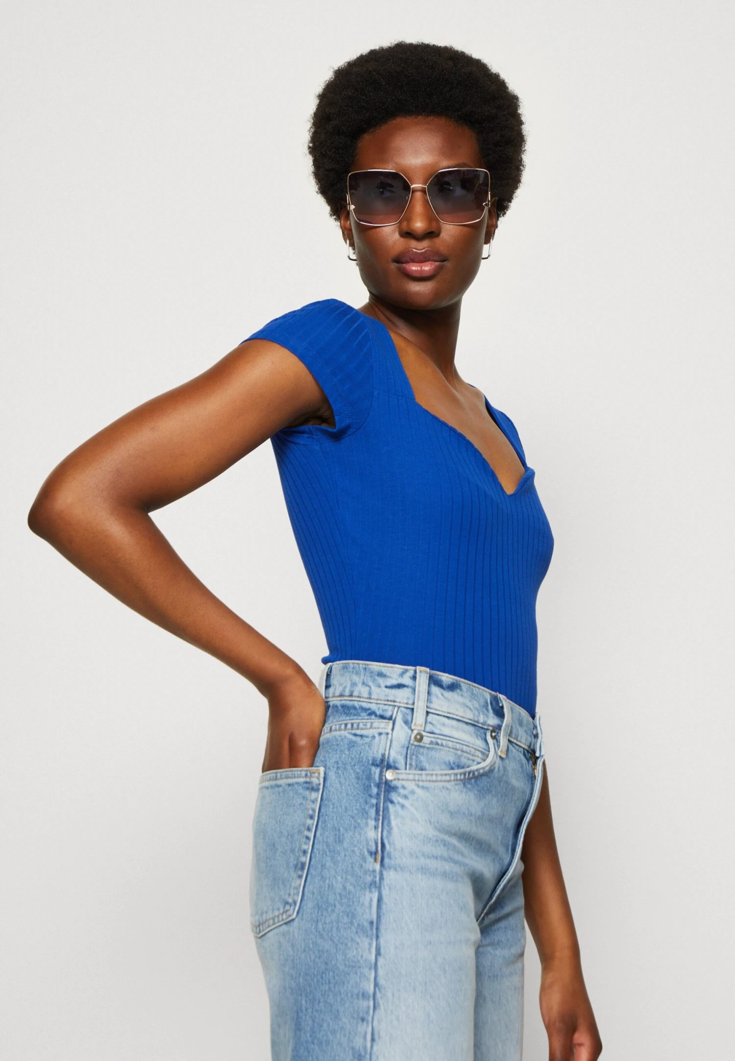 Anna Field Camiseta Estampada - Blue 6 Anna Field Camiseta Estampada - Blue - Image 4