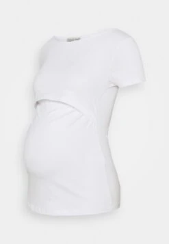 Nursing 2Er Pack - Basic T-Shirt - Camiseta Básica - Black/White -Anna Field f62ed5db30c84eb4854a38058b98f65a