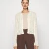 Anna Field Pointelle Bolero - Chaqueta De Punto -Offwhite -Anna Field feb3c5e3ba154013a6490e9c869d3641